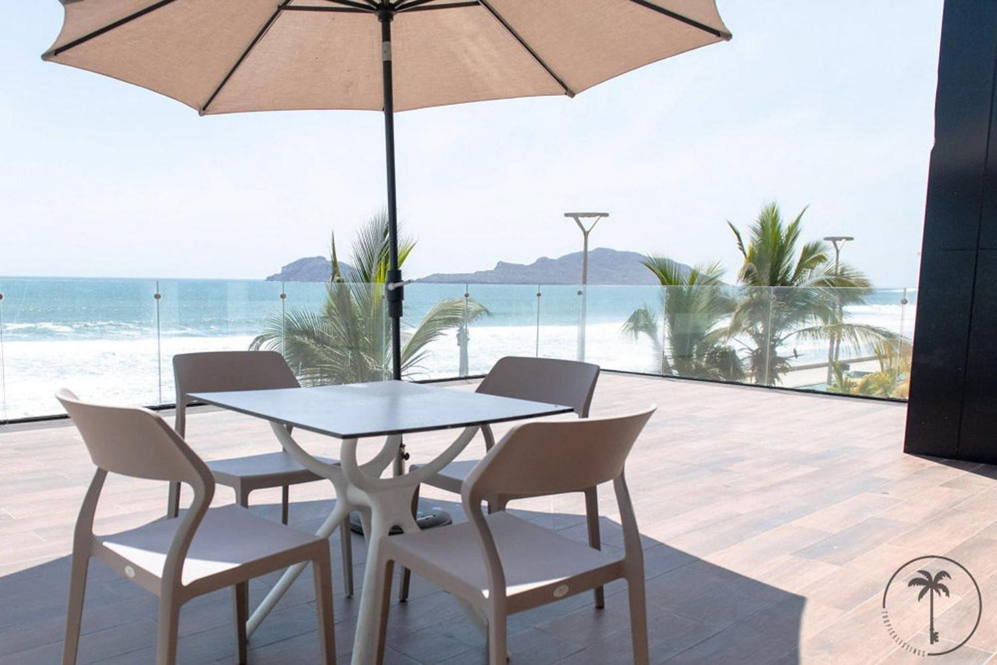 Terraza Con Vista Al Mar Y A Atardeceres Διαμέρισμα Mazatlán Εξωτερικό φωτογραφία